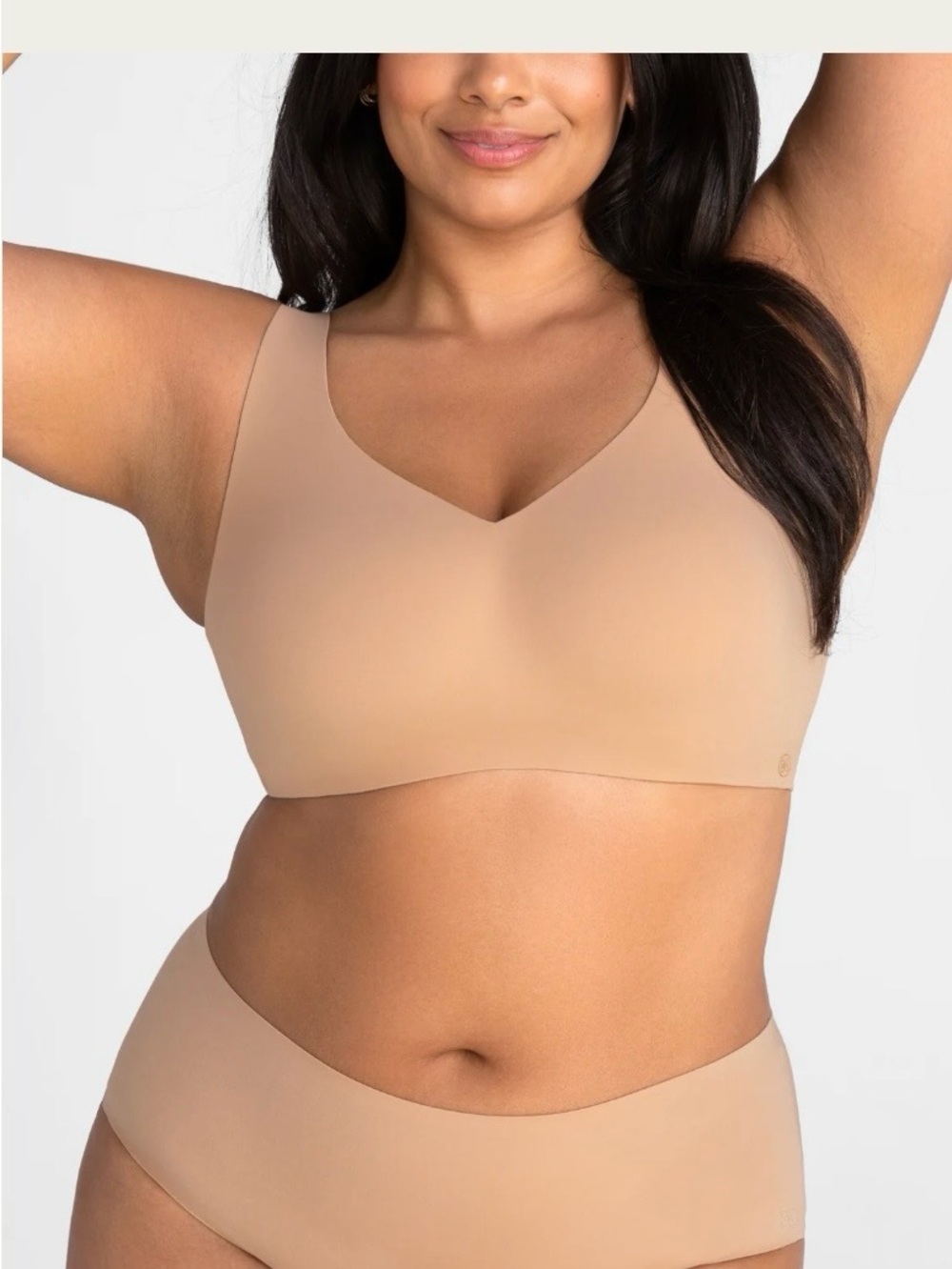 HONEYLOVE SOFTFORM PULLOVER BRA IN SAND NEW Sz-2X 42C/D